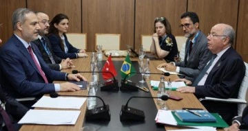 Dışişleri Bakanı Hakan Fidan Brezilya'da Temaslara Devam Ediyor