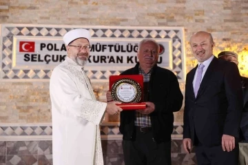 Diyanet İşleri Başkanı Erbaş, Polatlı’da Selçuklu Külliyesi’nin açılışı yaptı
