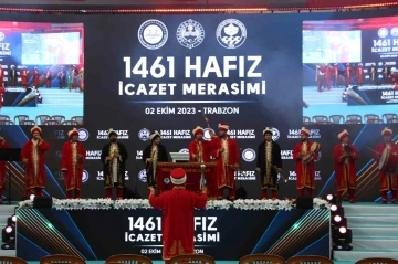 Diyanet İşleri Başkanı Erbaş, Trabzon’da ’Mevlid-i Nebi ve 1461 Hafız Toplu İcazet Merasimi’ne katıldı
