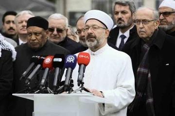 Diyanet İşleri Başkanı Erbaş: “Zulmü durdurmak Müslüman’ın vicdani görevidir”
