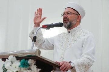 Diyanet İşleri Başkanı Erbaş'tan, İsveç’te Kuran-ı Kerim yakılmasına tepki
