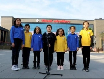 Diyarbakır Final Okulları Çanakkale Zaferi'ni Seslendirdi
