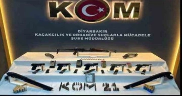 Diyarbakır’da bir ayda 182 tabanca ele geçirildi