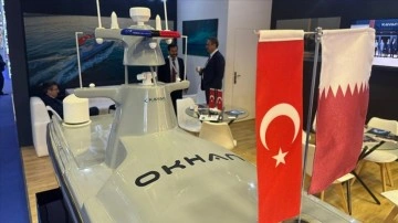 Doha Kayacı Savunma, insansız su üstü aracı OKHAN'ı sergiliyor