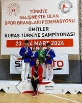 Düzceli Sporcular Ümitler Kuraş Türkiye Şampiyonası'nda 6 Madalya Kazandı