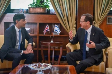 (Düzeltme) İngiltere Başbakanı Sunak, Herzog ve Netanyahu ile görüştü
