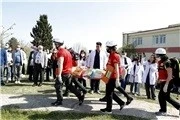 Edirne’de hastane afet planı tatbikatı yapıldı
