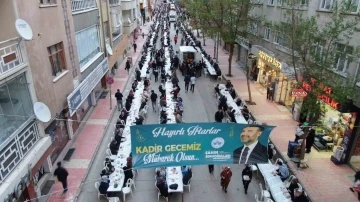 Elazığ Belediye Başkanı Şerifoğulları’ndan 5 bin kişilik iftar yemeği
