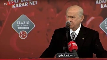 Elazığ'da konuşan Devlet Bahçeli'den Kemal Kılıçdaroğlu'na yönelik sert sözler