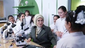 Emine Erdoğan, Alev Alatlı Bilim Merkezi’nin açılışını yaptı