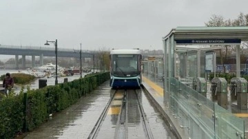 Eminönü-Alibeyköy tramvay hattında arıza nedeniyle seferler yapılamadı