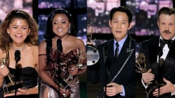 Emmy Ödülleri sahiplerini buldu: Geceye damga vurdular