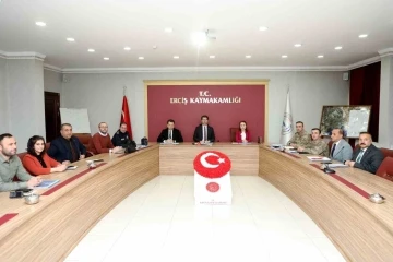 Erciş’te ’seçim koordinasyon ve güvenliği toplantısı’ düzenlendi
