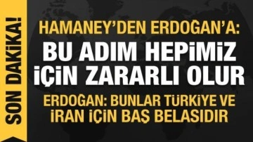 Erdoğan İran'da! Reisi ve Hamaney'le görüştü: 'Bunlar Türkiye ve İran için baş belası