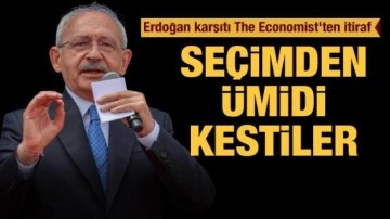 Erdoğan karşıtı The Economist'ten itiraf: Kılıçdaroğlu başarısızlığa mahkum görünüyor