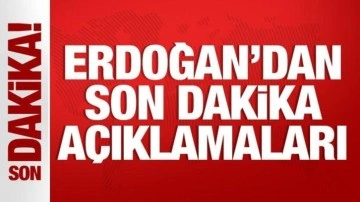 Erdoğan Mardin'de yaptığı açıklamalardan özetler