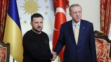 Erdoğan ve Zelenskiy Dolmabahçe'de Buluştu