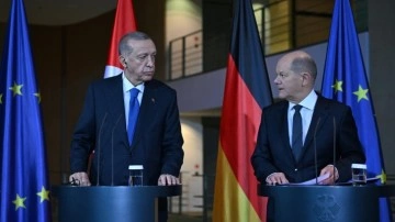 Erdoğan'ın Almanya'daki sözleri dünyada yankılandı! Scholz, Netanyahu'yla görüştü