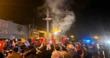Erdoğan’ın zaferi Kilis’te coşkuyla kutlandı
