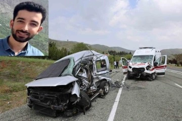 Erzincan’da görev yapan öğretmen kazada hayatını kaybetti