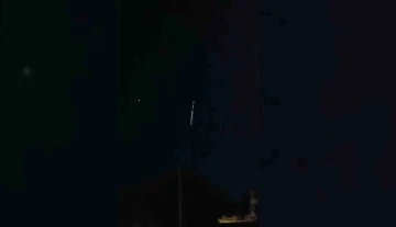 Erzincan’da Starlink uyduları görüntülendi
