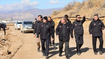 Erzincan Valiliği ve İçişleri Bakan Yardımcısı İliç'teki Maden Kazasını İnceledi