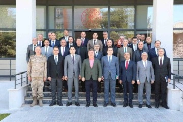 Erzincan Valisi Hamza Aydoğdu ve Birim Amirleri Toplantı Gerçekleştirdi