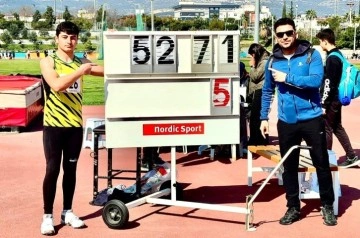 Erzincanlı Sporcu Görkem Gül Cirit Atmada Türkiye Şampiyonu