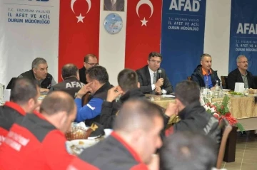 Erzurum Valisi Okay Memiş, “Türkiye’nin en iyi ekiplerine sahibiz”
