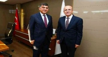 Eski Başbakan Yardımcısı Mehmet Şimşek’ten Başkan Fadıloğlu’na ziyaret
