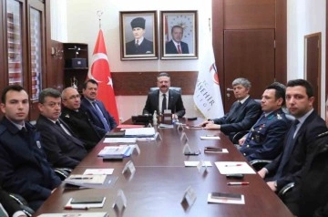 Eskişehir'de Güvenlik Toplantısı Yapıldı