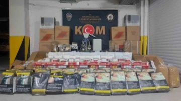 Eskişehir’de polis kaçak sigara satışını önlemeye yönelik çalışma yaptı
