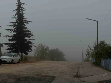 Eskişehir’in bazı bölgelerinde sabah saatlerinde sis hakim oldu
