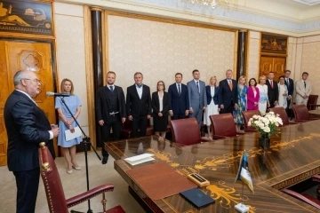 Estonya’da yeni hükümet kuruldu
