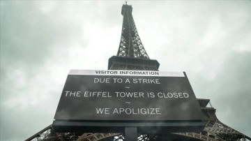 Eyfel Kulesi Çalışanları Grevde, Paris Turistlerini Üzdü
