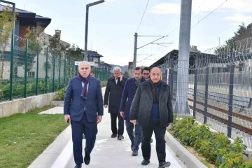 Fatih Belediye Başkanı Turan, Sirkeci - Kazlıçeşme Raylı Sistem Hattı çalışmalarını yakından inceledi
