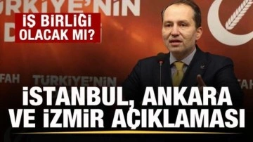 Fatih Erbakan'dan İstanbul, Ankara ve İzmir açıklaması! İş birliği olacak mı?