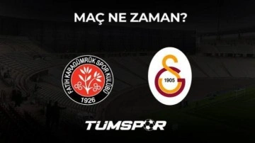 Fatih Karagümrük Galatasaray maçı ne zaman, saat kaçta ve hangi kanalda?