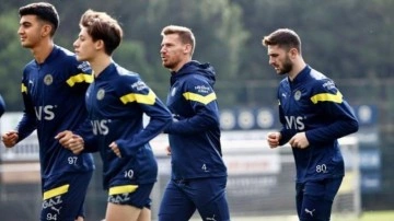 Fenerbahçe'de iki oyuncu antrenmanda yer almadı