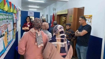 Fethiye'de Oy Verme İşlemi Başladı