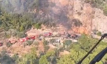 Fethiye’deki orman yangını kontrol altına alındı
