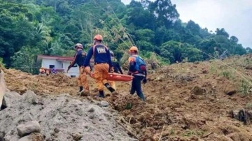 Filipinler'de toprak kayması: Can kaybı 37'ye çıktı