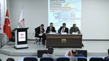 Filistin'in Ankara Büyükelçisi Mustafa, İsrail-Filistin Savaşı ve Orta Doğu Çıkmazı Panelinde Konuştu