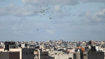 Filistinlilere İnsani Yardım Kutuları Paraşüt Açılmadı, Ölü ve Yaralılar Var