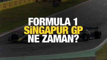 Formula 1 Singapur GP ne zaman, saat kaçta ve hangi kanalda? F1 2022!