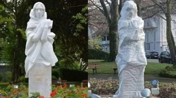 Fransa'da şair Natevan'ın heykelinin yıkılması Azerbaycanlıları ayağa kaldırdı