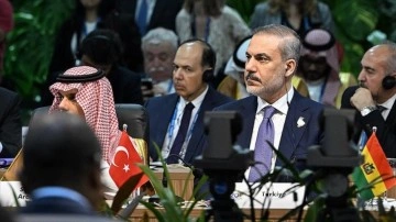 G20 Dışişleri Bakanları Toplantısı'nda Hakan Fidan'ın Çağrısı