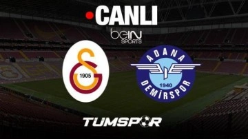 Galatasaray Adana Demirspor maçı canlı izle | beIN Sports HD1 Süper Lig yayın