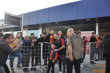 Galatasaray kafilesi Alanyaspor maçı için Gazipaşa’da
