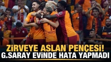 Galatasaray sahasında hata yapmadı!